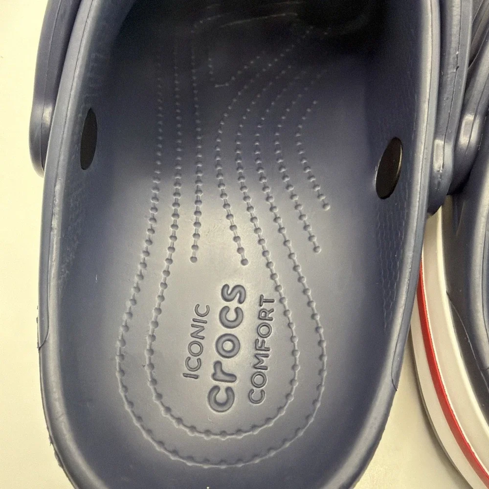 Crocs Navy/pepper Unisex Size US M7/W9 Size UK M6/W7 New
